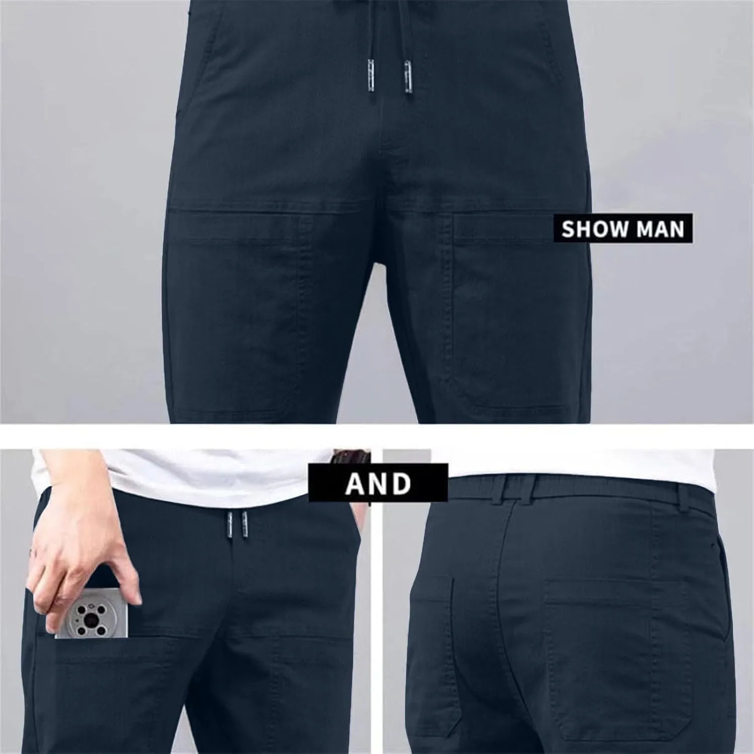 Acegents Cargo Pants,Acegents Multipants - High Stretch Multi-Pocket Cargo Pants,Ace Gents Tactical Stretch Pants