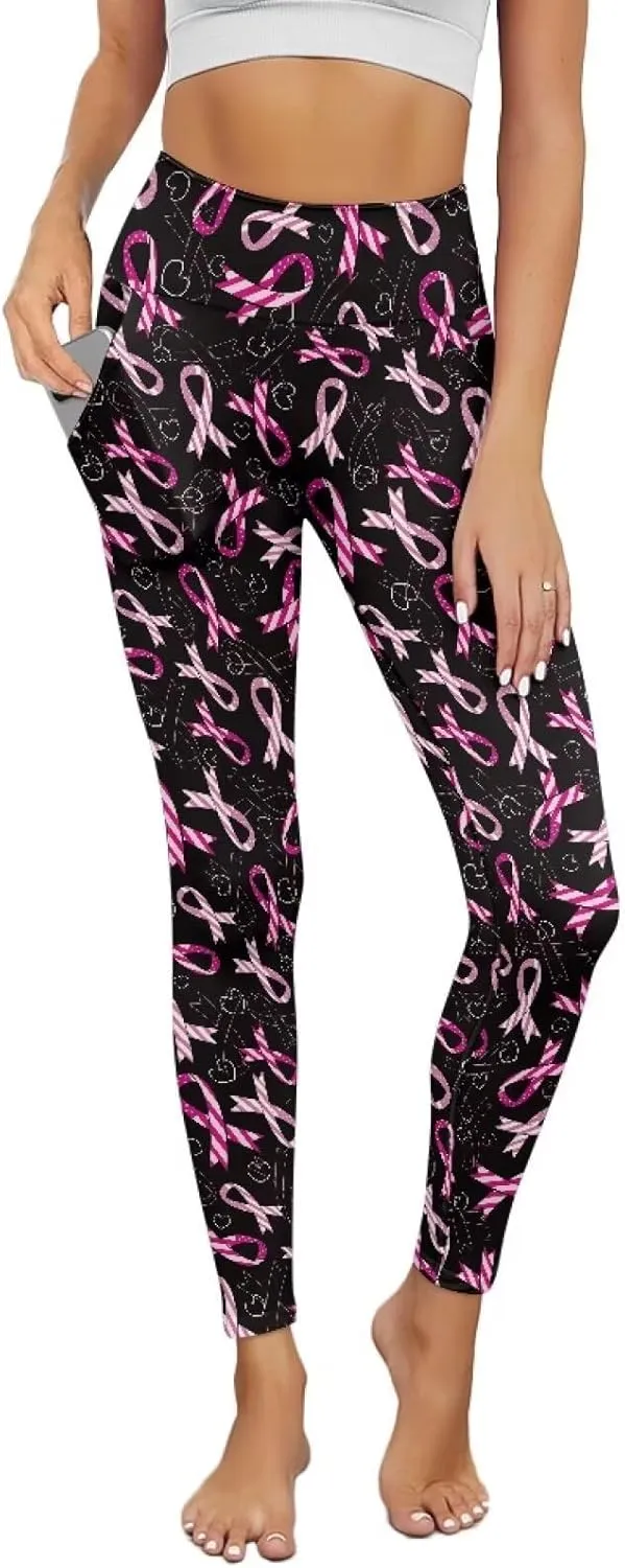 AFPANQZ Women's Yoga Leggings with Pockets Seamless Yoga Pants Casual Pants for Girls Running Dance Fitness Pants