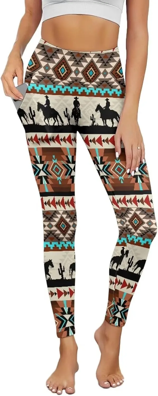 AFPANQZ Women's Yoga Leggings with Pockets Seamless Yoga Pants Casual Pants for Girls Running Dance Fitness Pants