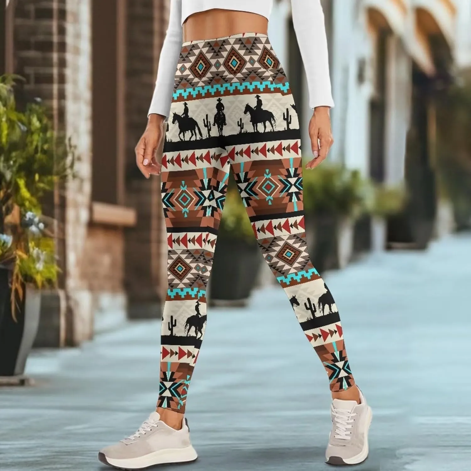 AFPANQZ Women's Yoga Leggings with Pockets Seamless Yoga Pants Casual Pants for Girls Running Dance Fitness Pants