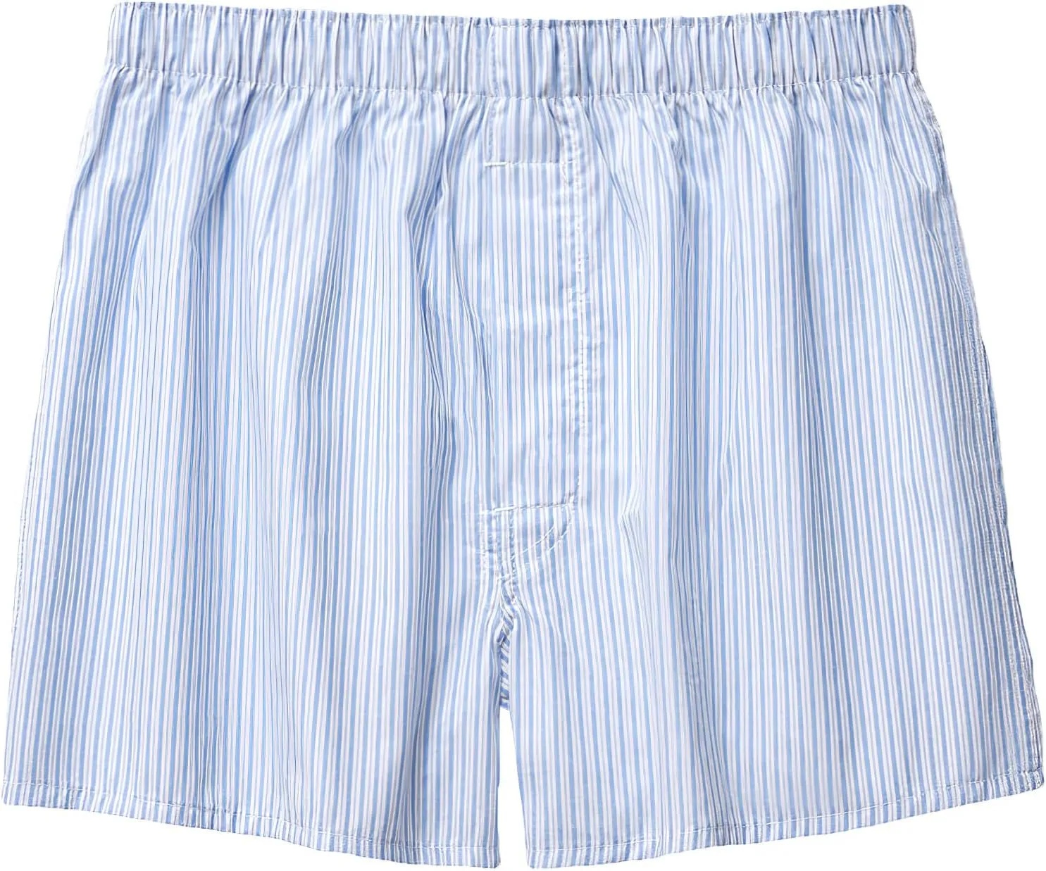 ANUFER Mens 3 Pack Cotton Pyjama Lounge Shorts Soft Comfy Button Fly Underwear Boxer Shorts