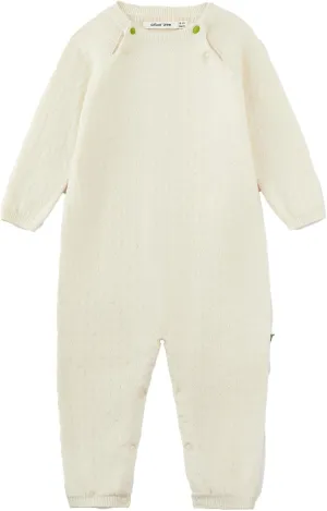 ArborTree 95% Organic Cotton   5% Cashmere Baby Organic Cashmere Shoulder Wrap Romper