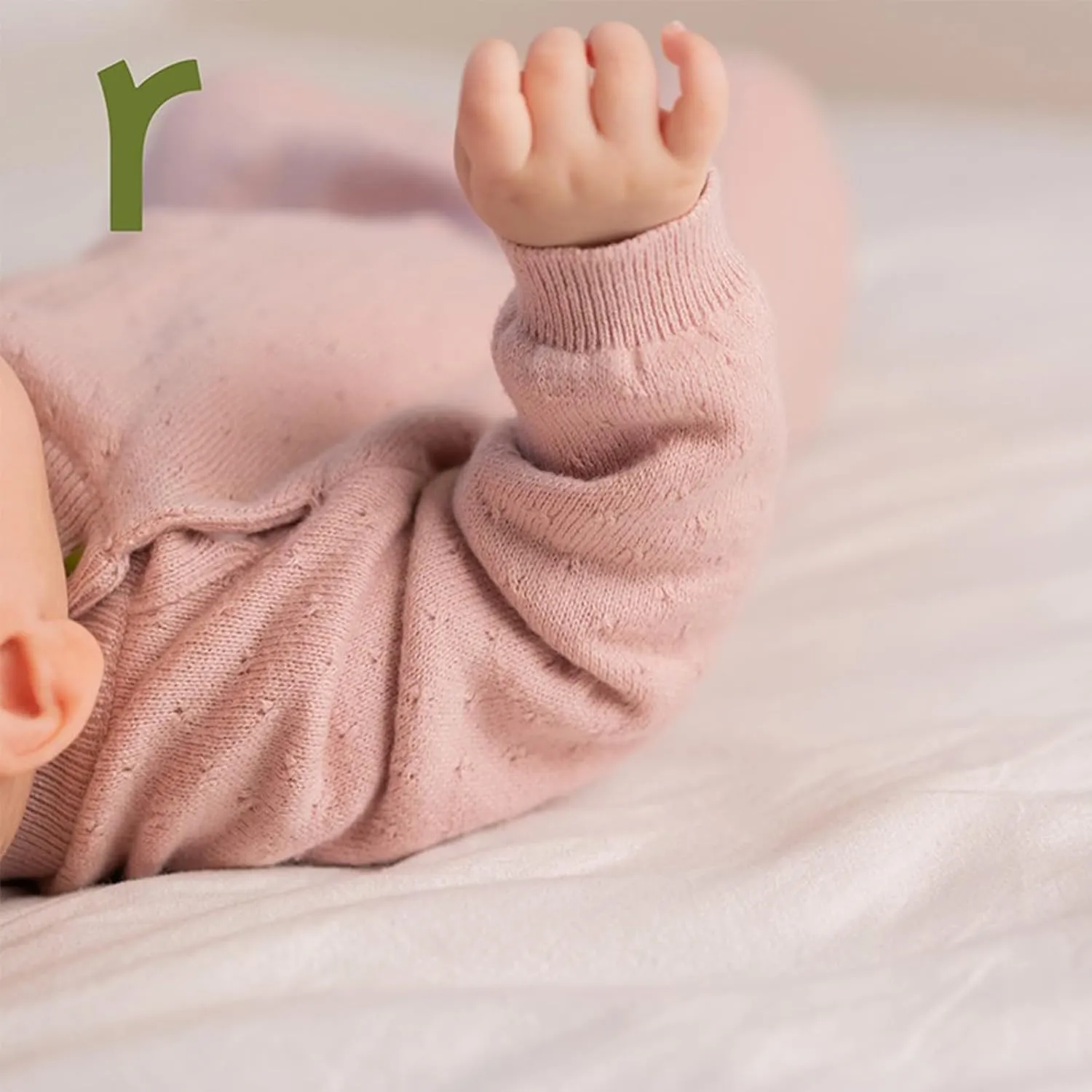 ArborTree 95% Organic Cotton   5% Cashmere Baby Organic Cashmere Shoulder Wrap Romper