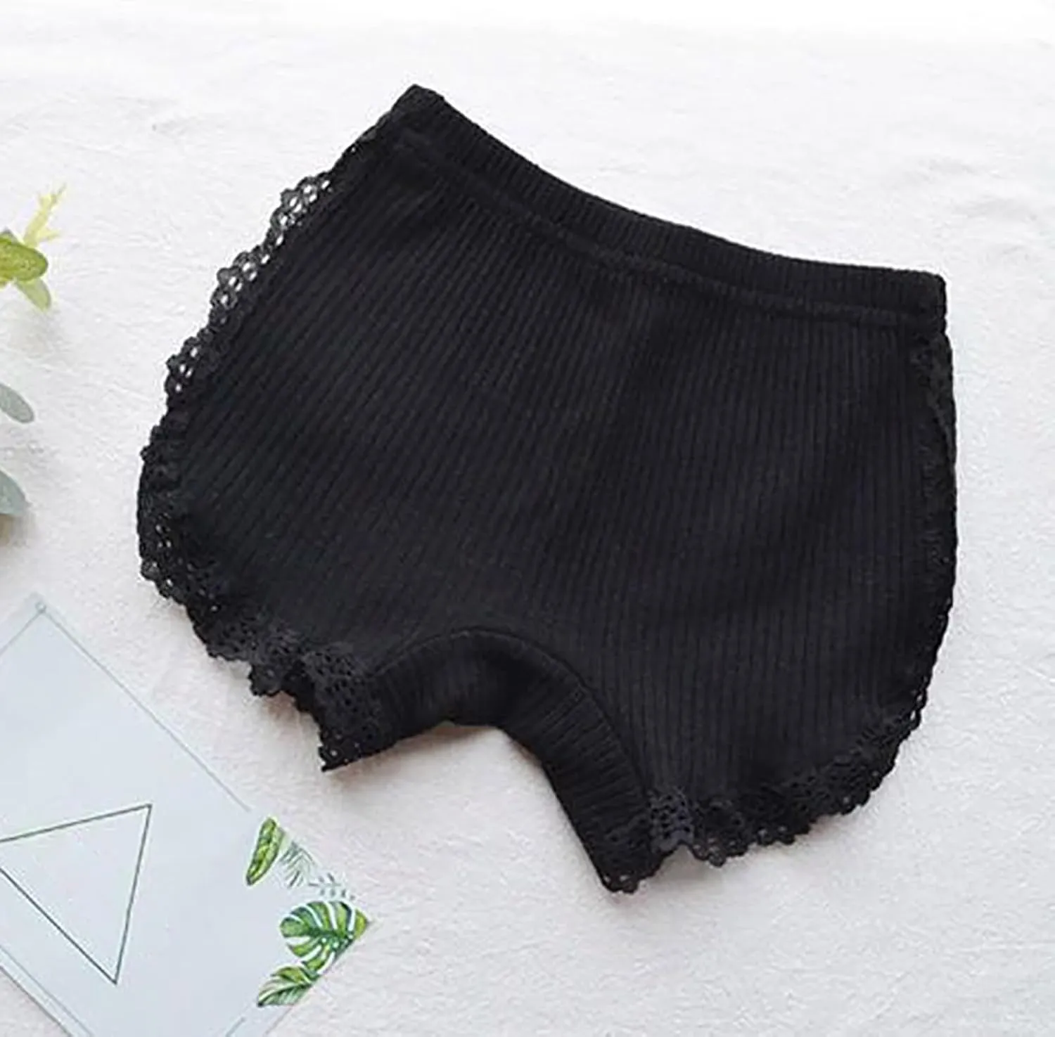 Baby Basic Bubble Short Toddler Girl Pure Color Cotton Summer Ruffle Thin Athletic Pull On Blend Triangle Leggings