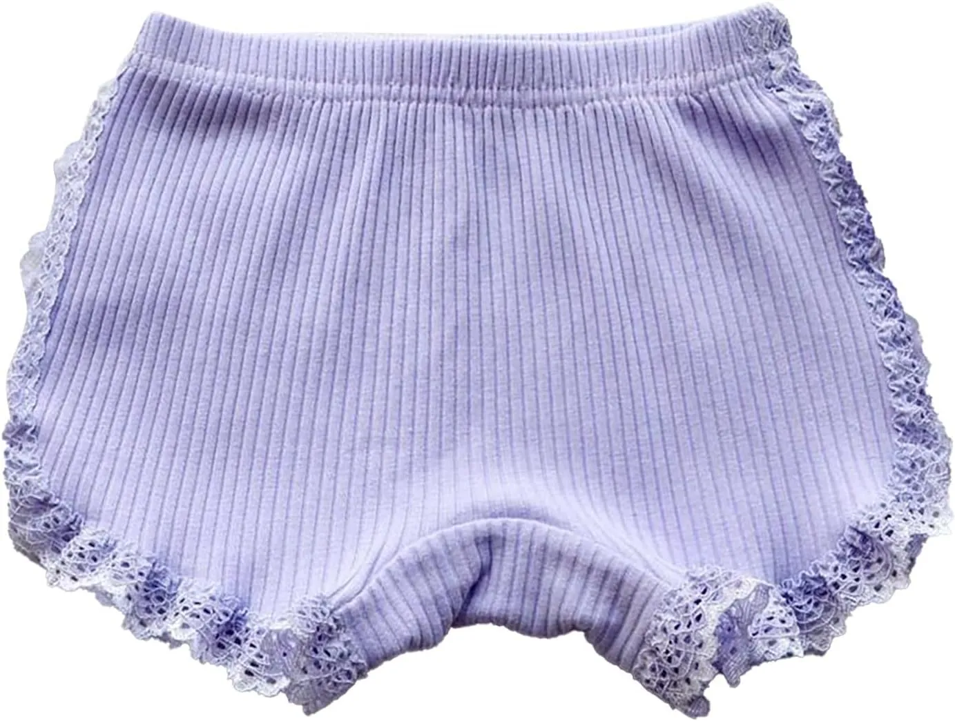 Baby Basic Bubble Short Toddler Girl Pure Color Cotton Summer Ruffle Thin Athletic Pull On Blend Triangle Leggings