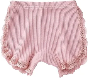 Baby Basic Bubble Short Toddler Girl Pure Color Cotton Summer Ruffle Thin Athletic Pull On Blend Triangle Leggings