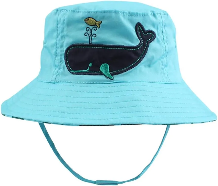 Baby Boy Bucket Toddler Kids Sun Hat UPF 50  Wide Brim Outdoor Beach Caps Play hat
