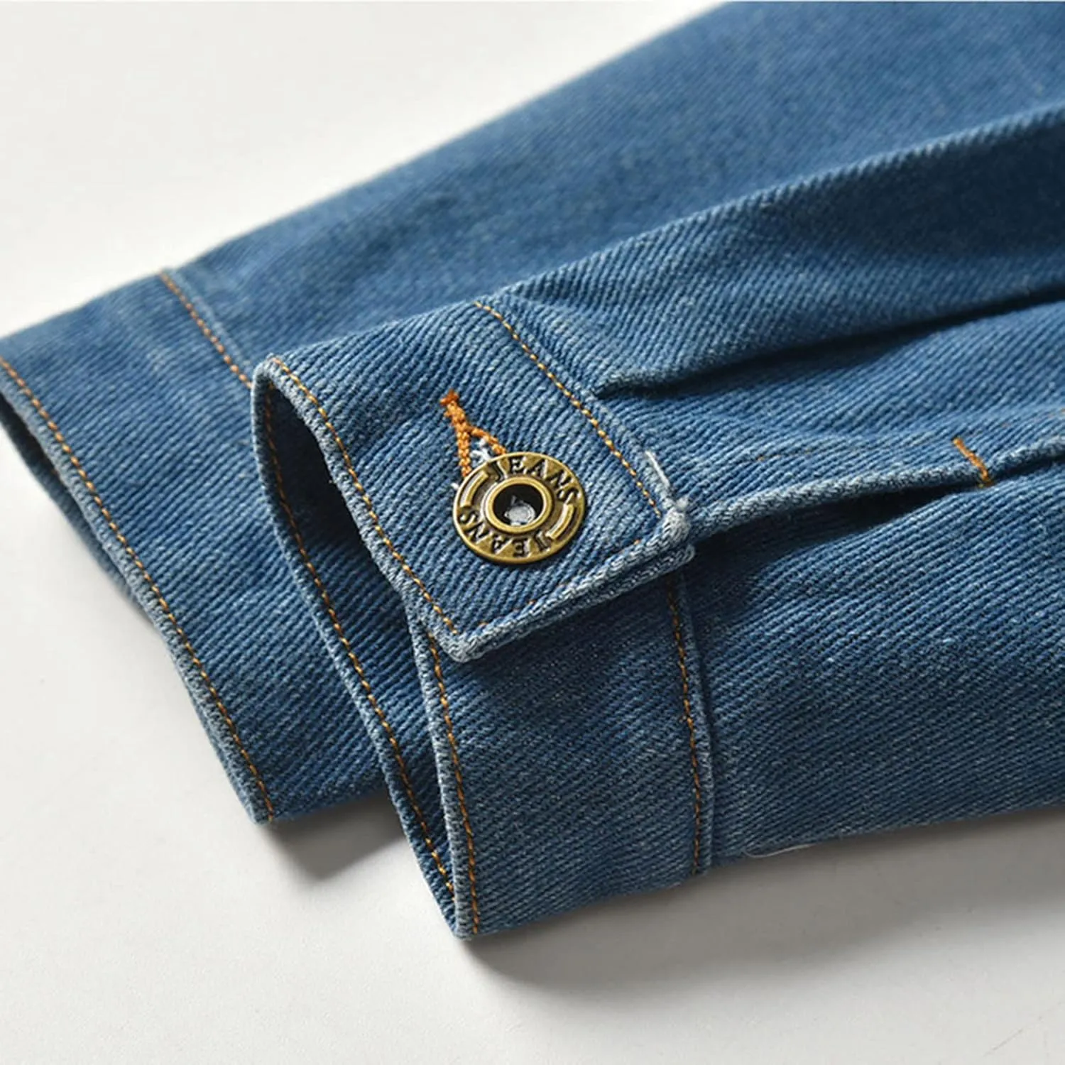 Boys' Basic Denim Trucker Jackets Children Fall Hoodies Trendy Jeans Coats