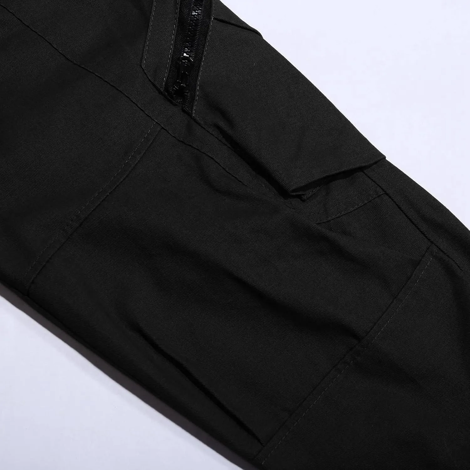 Boys Cargo Joggers Pants Kids' Stretch Casual Cargo Pants Elastic Waist Casual Jogging Trousers Bottom for Kids 3-16 Years