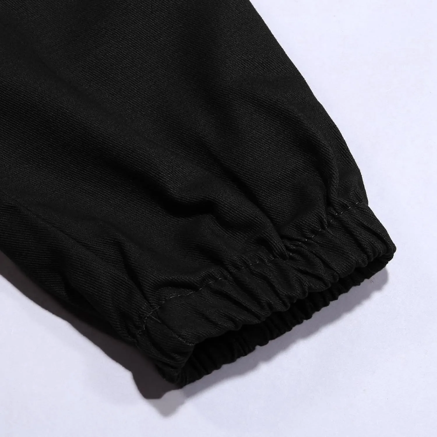 Boys Cargo Joggers Pants Kids' Stretch Casual Cargo Pants Elastic Waist Casual Jogging Trousers Bottom for Kids 3-16 Years