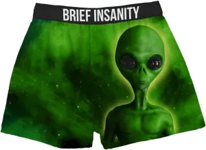BRIEF INSANITY Comfortable Loose Fit Boxer Shorts (Humorous) | Silky Feel Graphic Print Boxers for Men & Women New