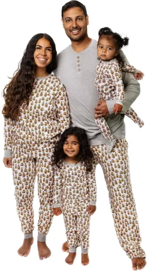 Burt's Bees Baby baby-girls Family Jammies, Matching Holiday Pajamas, Organic Cotton Pjs Pajama Set