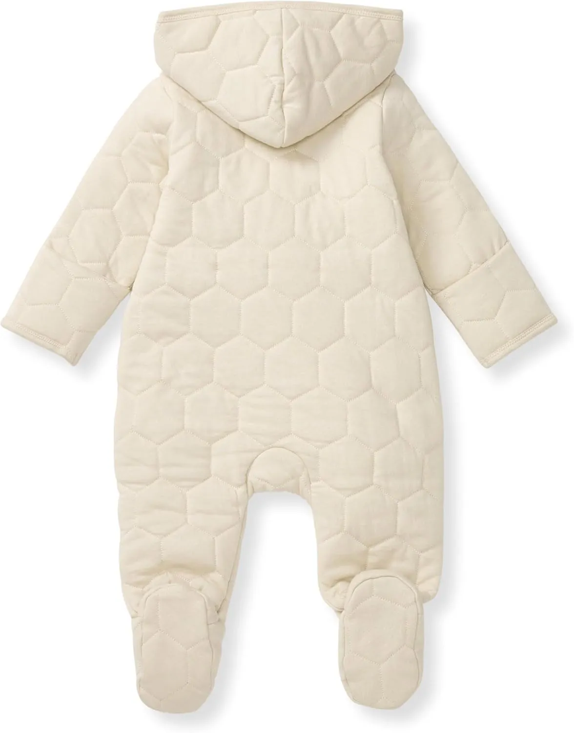 Burt's Bees Baby baby-girls Infant Bunting Jumpsuit, 100% Organic Cotton One-piece Long Sleeve Outfit Coverall