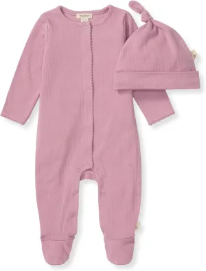 Burt's Bees Baby baby-girls Jumpsuit, 100% Organic Cotton One-piece Outfit Coverall With Hat