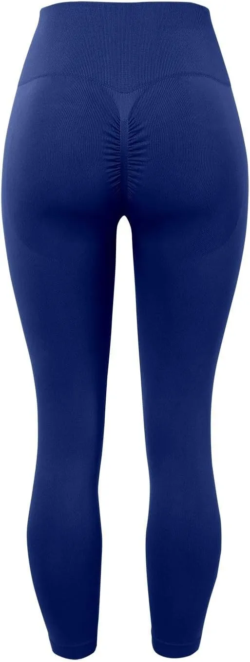 Butt Lift Leggings for Women Workout Yoga Pants Ruched Booty High Waist Scrunch Butt Lifting Yoga Gym Athletic Booty Tight