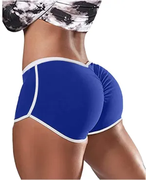 Butt Lifting Leggings for Women Biker Wrinkled Women Yoga Waist Pants Stretch Yoga Pants Workout Leggings for Plus