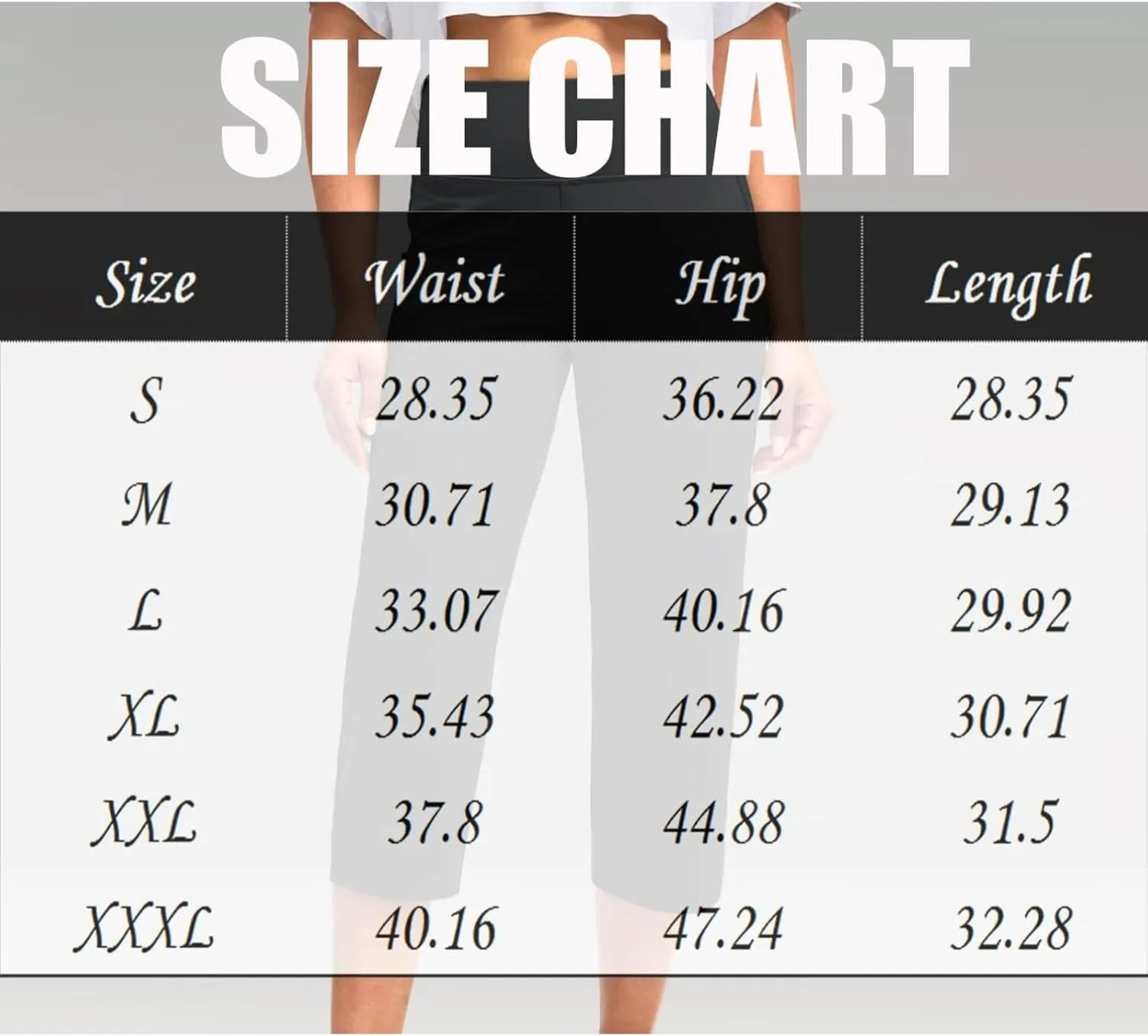Capri Yoga Pants for Women Dressy Casual Soft High Waisted Tummy Control Leggings with Pockets Workout Gym Outfit
