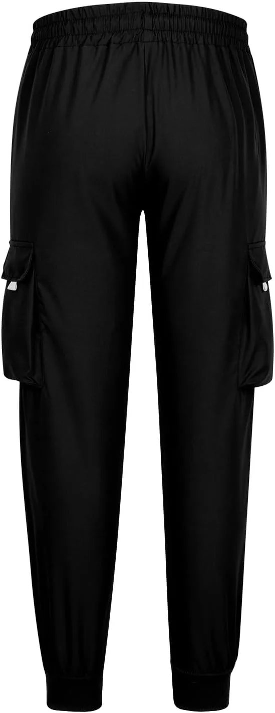 Cargo Joggers Men Baggy Casual Athletic Jogger Cargo Pants Drawstring Fashion Y2k Streetwear PantalóN Cargo Hombre
