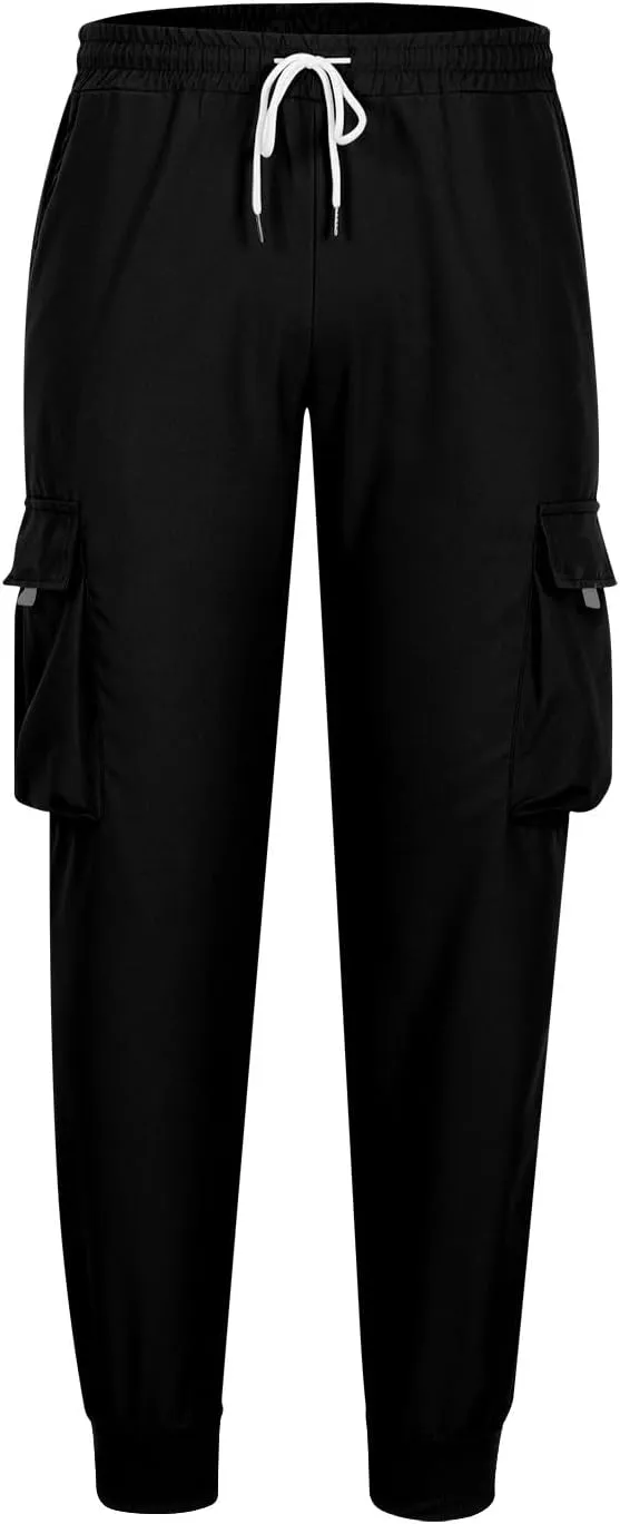 Cargo Joggers Men Baggy Casual Athletic Jogger Cargo Pants Drawstring Fashion Y2k Streetwear PantalóN Cargo Hombre