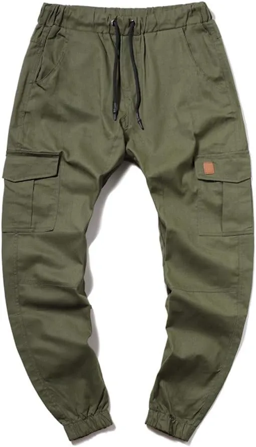Cargo Pants For Men Mens Casual Pants Solid Drawstring Sport Jogger Cargo Pants Cargo Outdoor Hiking Trousers Panrts