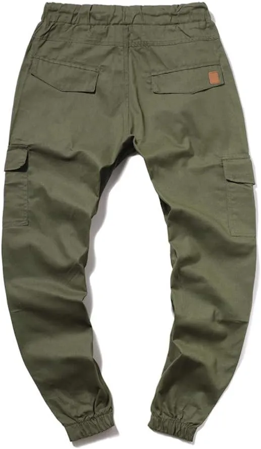 Cargo Pants For Men Mens Casual Pants Solid Drawstring Sport Jogger Cargo Pants Cargo Outdoor Hiking Trousers Panrts