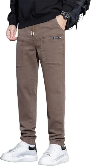 Cargo Pants for Men Slim Fit Multipants - High Stretch Multi-Pocket Durable Cargo Pants Mens Comfy Stretch Cargo Pant