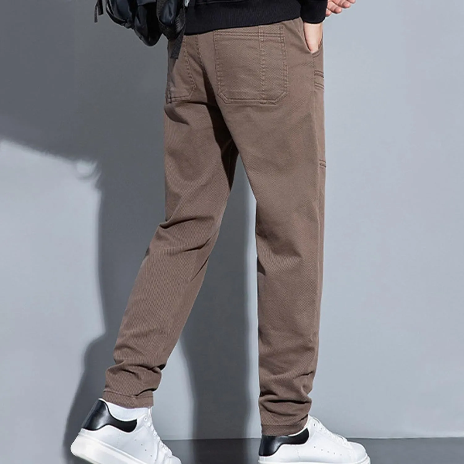 Cargo Pants for Men Slim Fit Multipants - High Stretch Multi-Pocket Durable Cargo Pants Mens Comfy Stretch Cargo Pant
