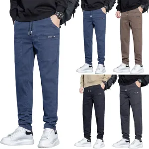 Cargo Pants for Men Slim Fit Multipants - High Stretch Multi-Pocket Durable Cargo Pants Mens Comfy Stretch Cargo Pant
