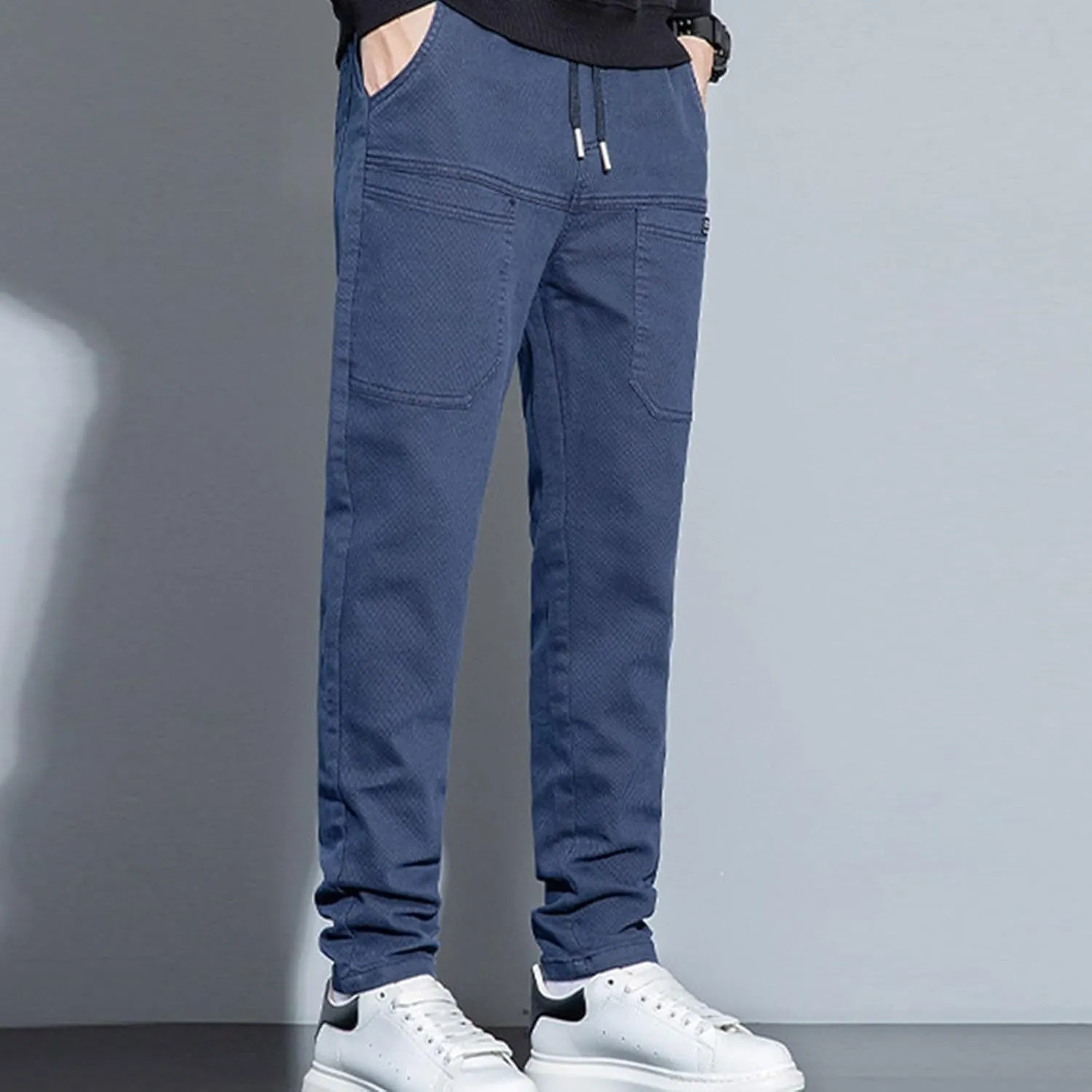 Cargo Pants for Men Slim Fit Multipants - High Stretch Multi-Pocket Durable Cargo Pants Mens Comfy Stretch Cargo Pant