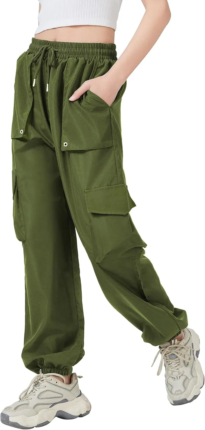 Cargo Patchwork Pants Women Baggy Techwear Joggers Cargo Pants Women