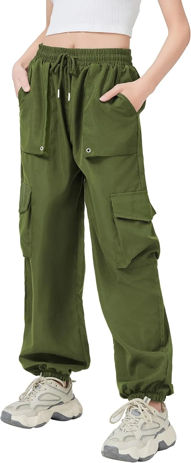 Cargo Patchwork Pants Women Baggy Techwear Joggers Cargo Pants Women