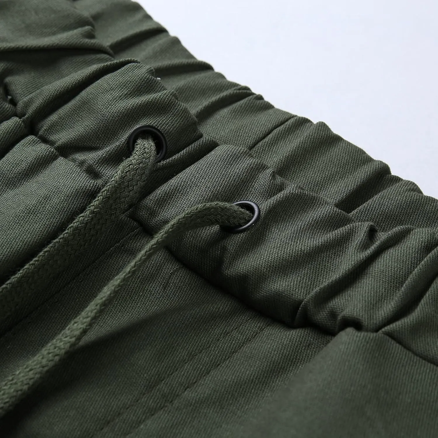 Cargo Sweatpants for Men Workout Trousers Casual Cargo Pants Fleece Joggers Sweat Pants for Men Mens Cargo Sweatpants