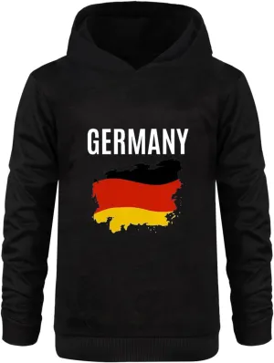 Children's Kids Hoodie Sweatshirt Germany Printing Girls Boys Long Sleeve Hoodie Fashion Pullover Fall Winter Outwear