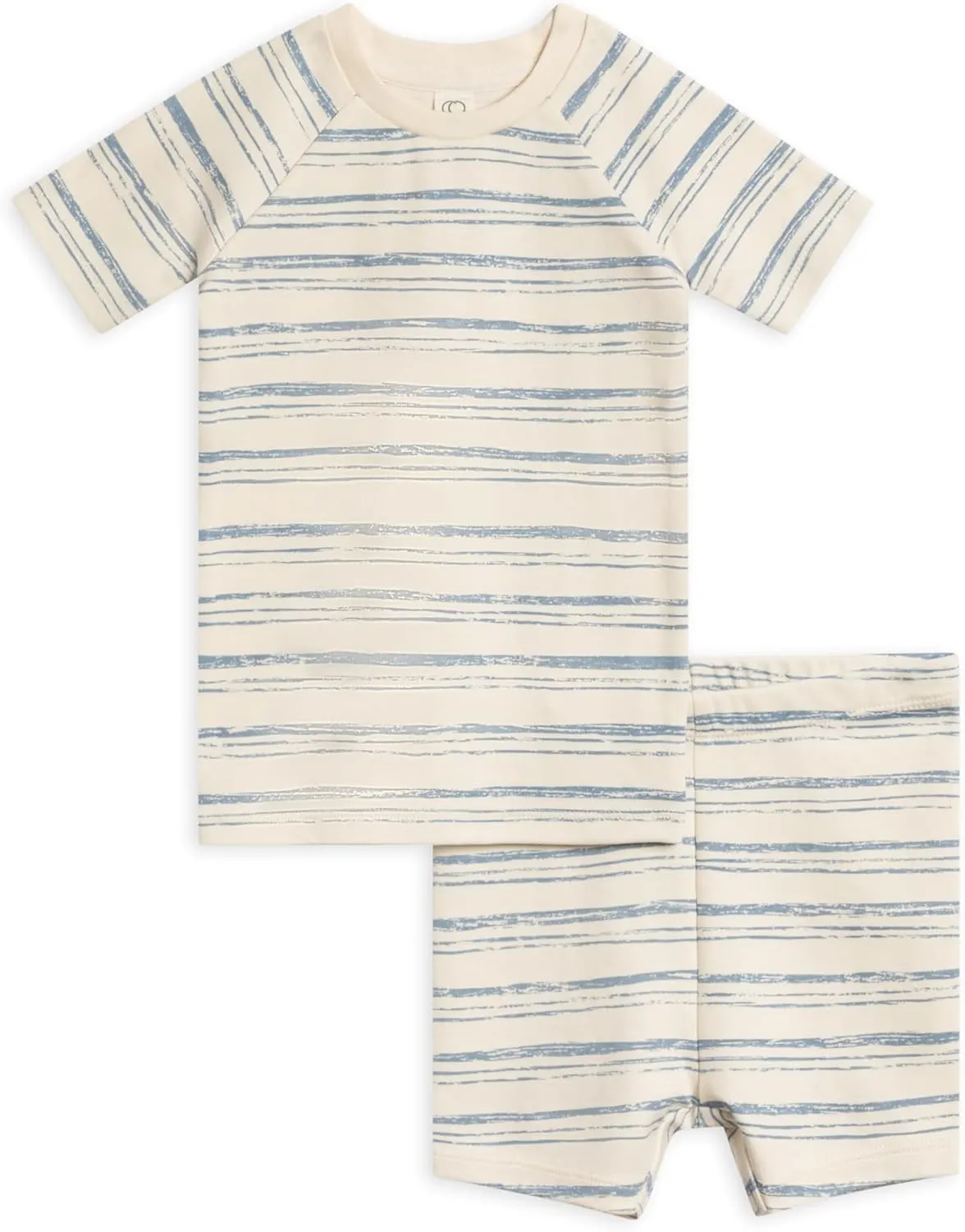 Colored Organics - Short Sleeve Organic Baby & Toddler Pajamas - 2-Piece Pj Set