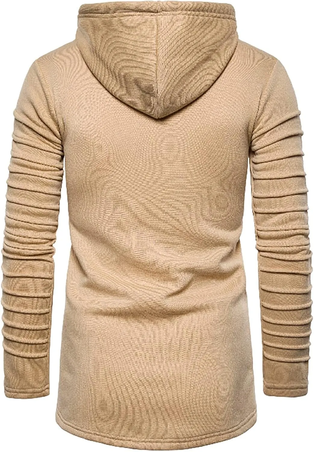 DuDubaby Men Long Sleeve Top Casual Camouflage Sports Sweatshirt Long Sleeve Zipper Hooded Jacket Coat