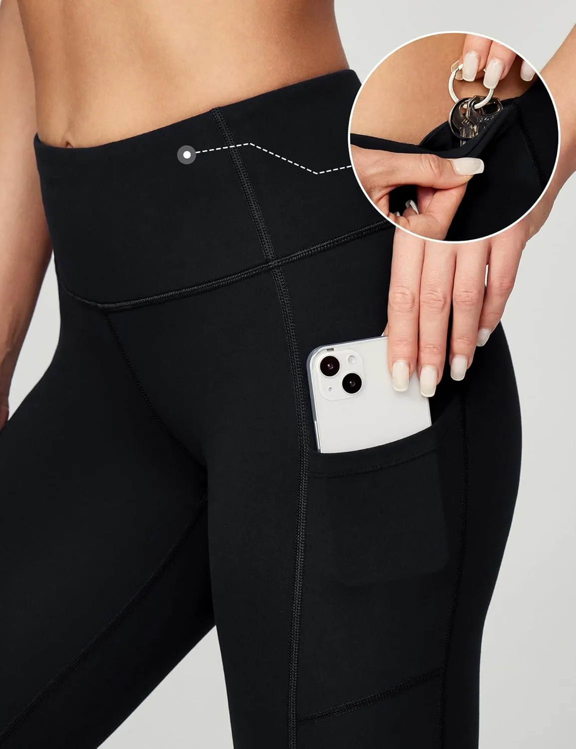 Ewedoos Women's Yoga Pants with Pockets Leggings for Women Tummy Control Workout Leggings for Women Compression Leggings