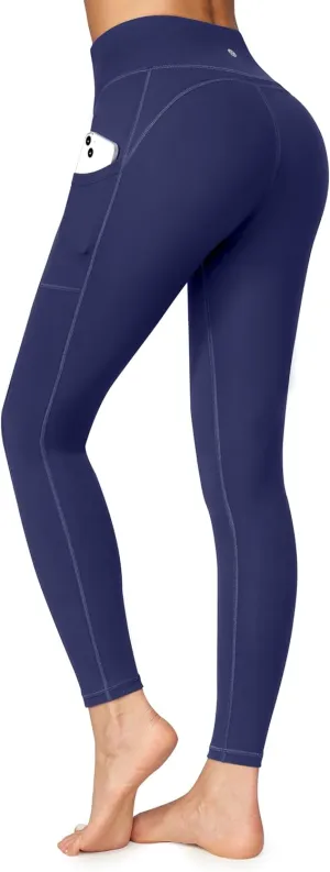Ewedoos Women's Yoga Pants with Pockets Leggings for Women Tummy Control Workout Leggings for Women Compression Leggings