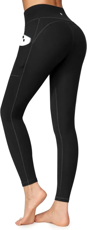 Ewedoos Women's Yoga Pants with Pockets Leggings for Women Tummy Control Workout Leggings for Women Compression Leggings