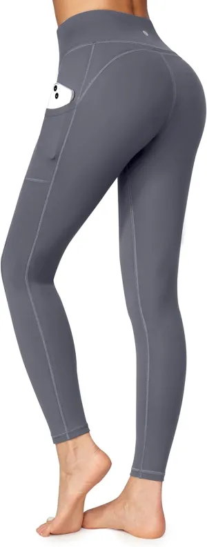 Ewedoos Women's Yoga Pants with Pockets Leggings for Women Tummy Control Workout Leggings for Women Compression Leggings