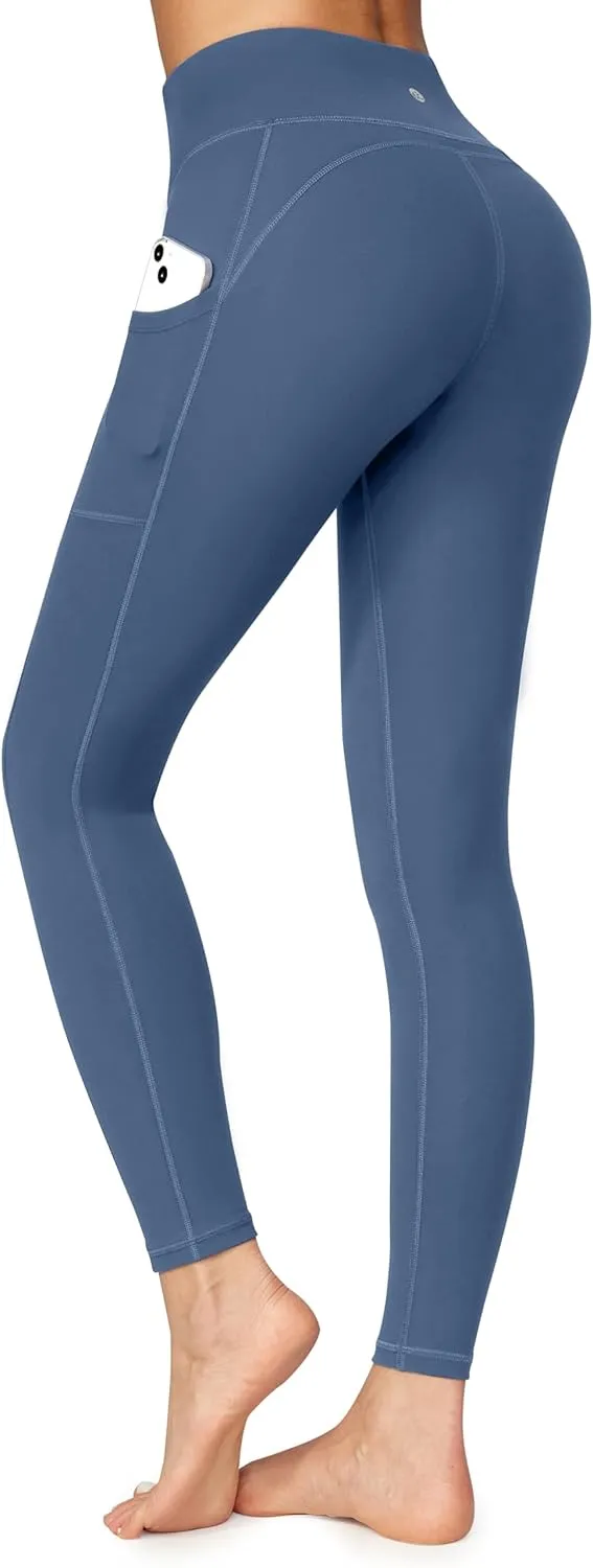 Ewedoos Women's Yoga Pants with Pockets Leggings for Women Tummy Control Workout Leggings for Women Compression Leggings