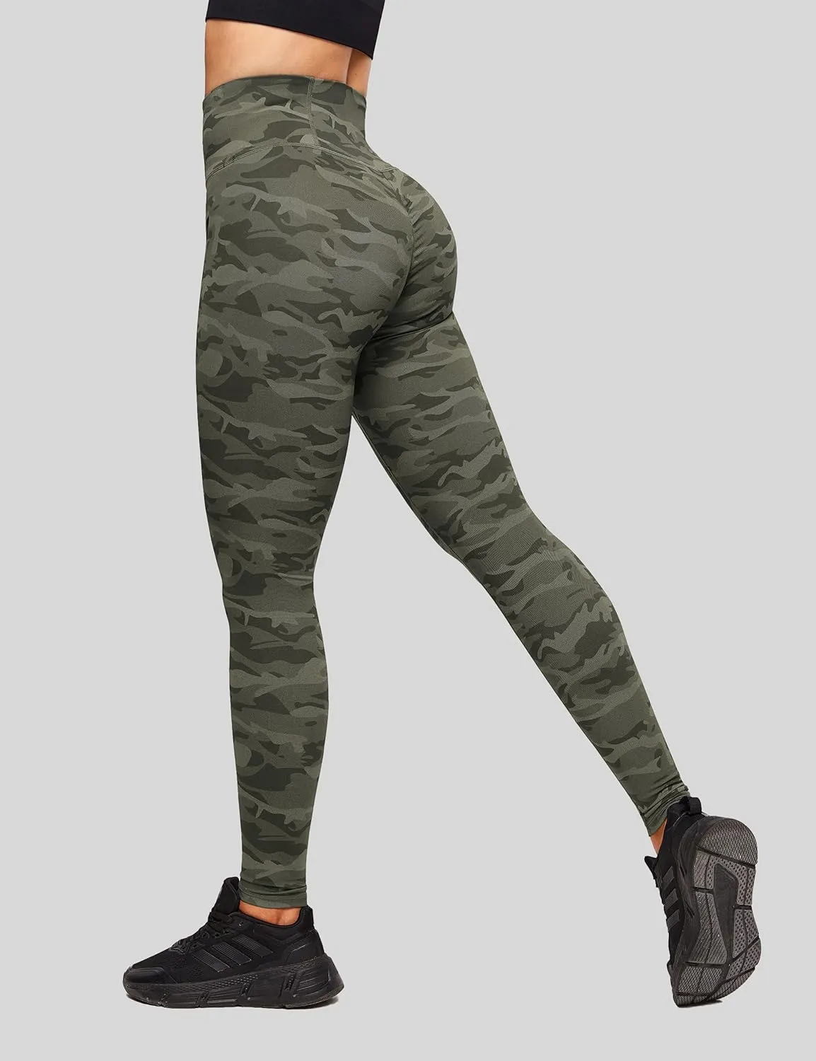 FIRM ABS Women's Active wear Leggings,Cargo Pockets Design, Squat-Proof and Non See-Through Pants for Workout, Yoga, Running