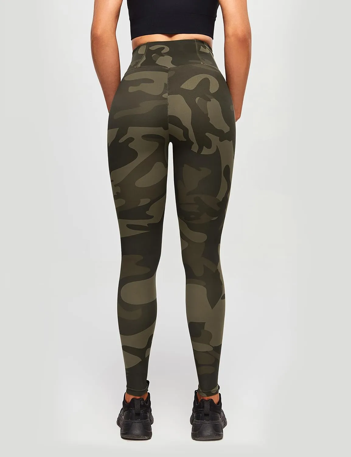 FIRM ABS Women's Active wear Leggings,Cargo Pockets Design, Squat-Proof and Non See-Through Pants for Workout, Yoga, Running