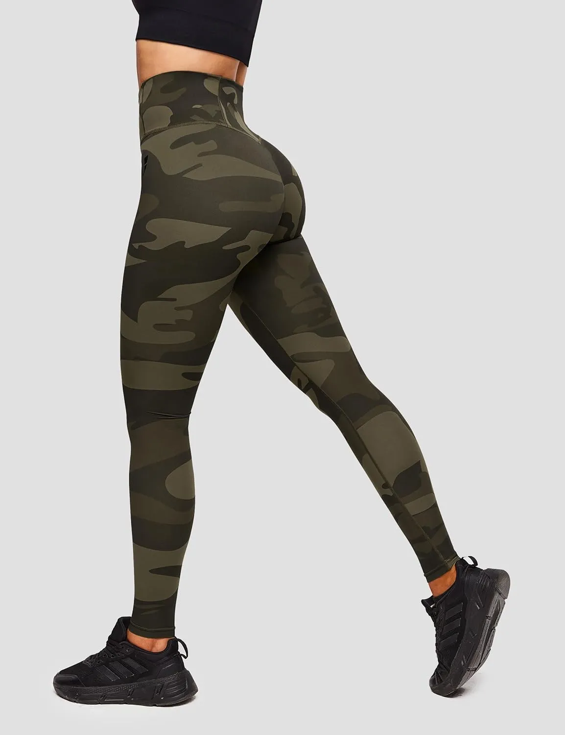 FIRM ABS Women's Active wear Leggings,Cargo Pockets Design, Squat-Proof and Non See-Through Pants for Workout, Yoga, Running