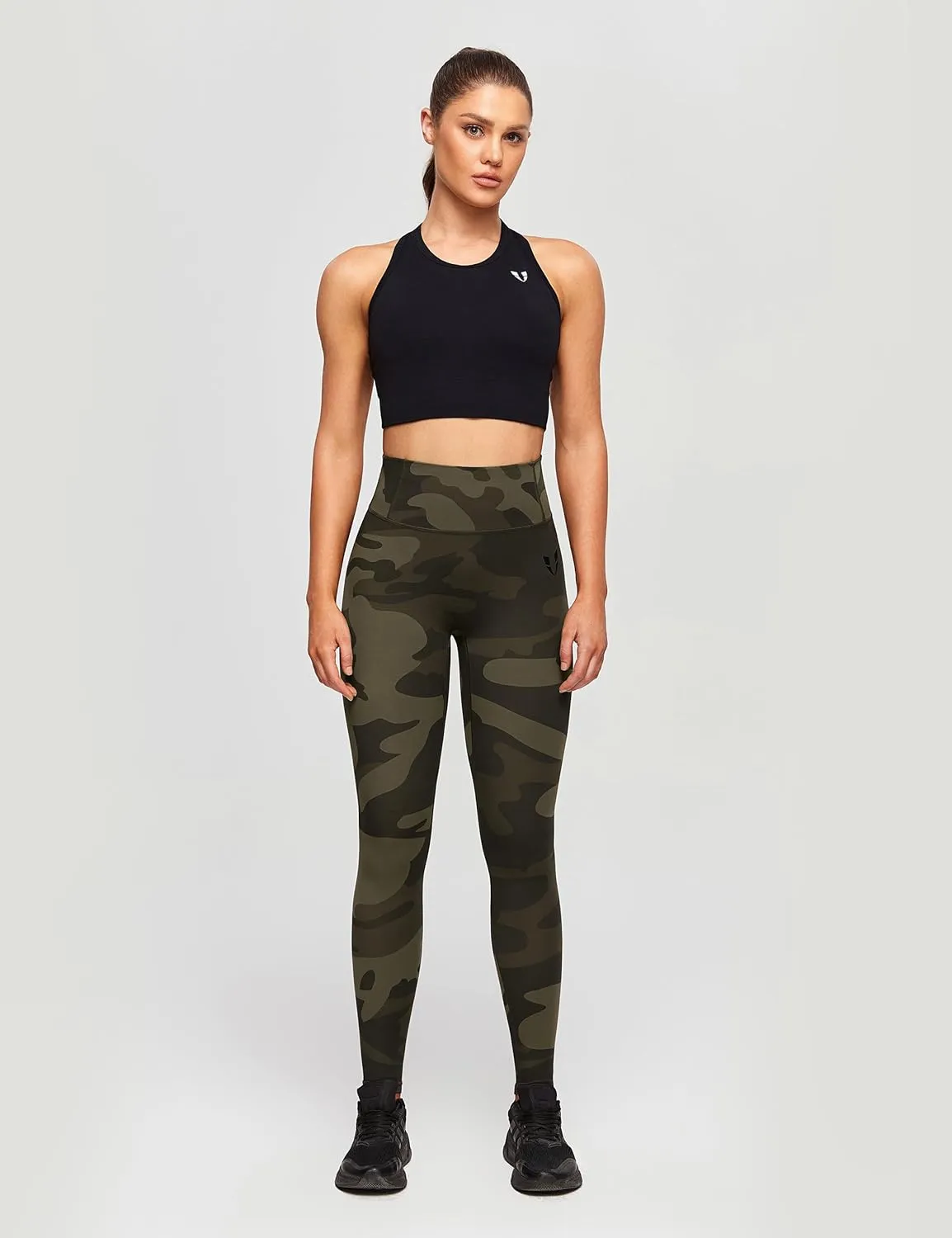 FIRM ABS Women's Active wear Leggings,Cargo Pockets Design, Squat-Proof and Non See-Through Pants for Workout, Yoga, Running
