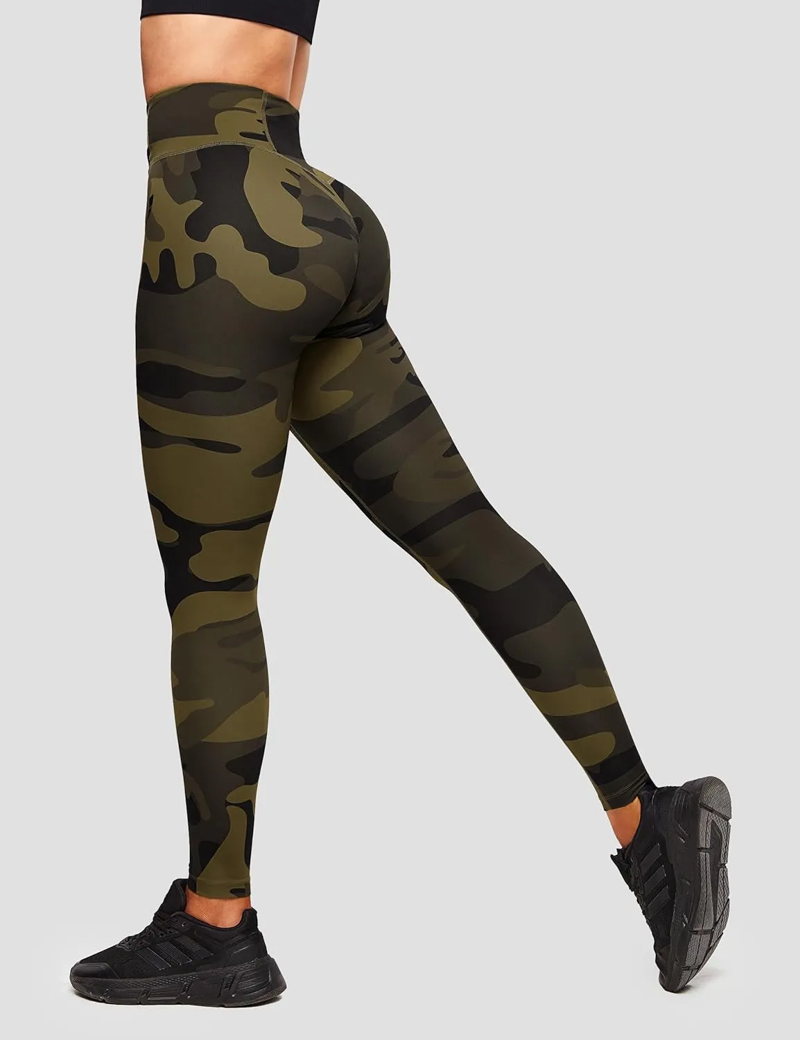FIRM ABS Women's Active wear Leggings,Cargo Pockets Design, Squat-Proof and Non See-Through Pants for Workout, Yoga, Running