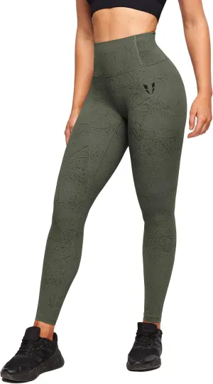 FIRM ABS Women's Active wear Leggings,Cargo Pockets Design, Squat-Proof and Non See-Through Pants for Workout, Yoga, Running
