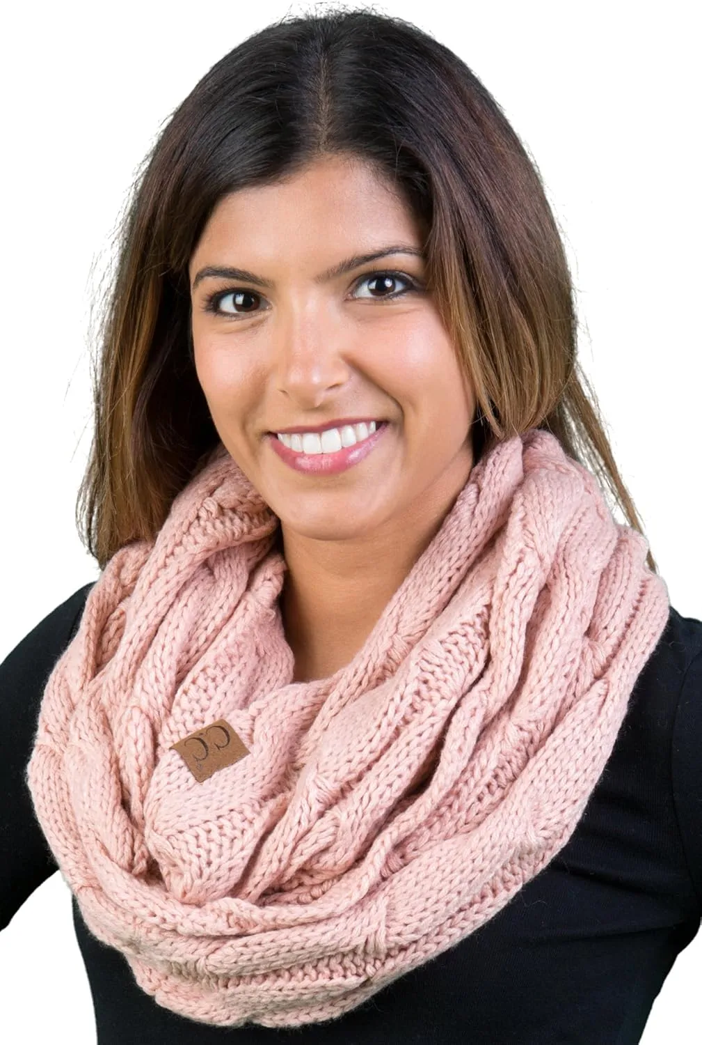 Funky Junque Premium Slouchy Beanie & Infinity Scarf Set - Mothers Day Gift - Warm Winter Bundle