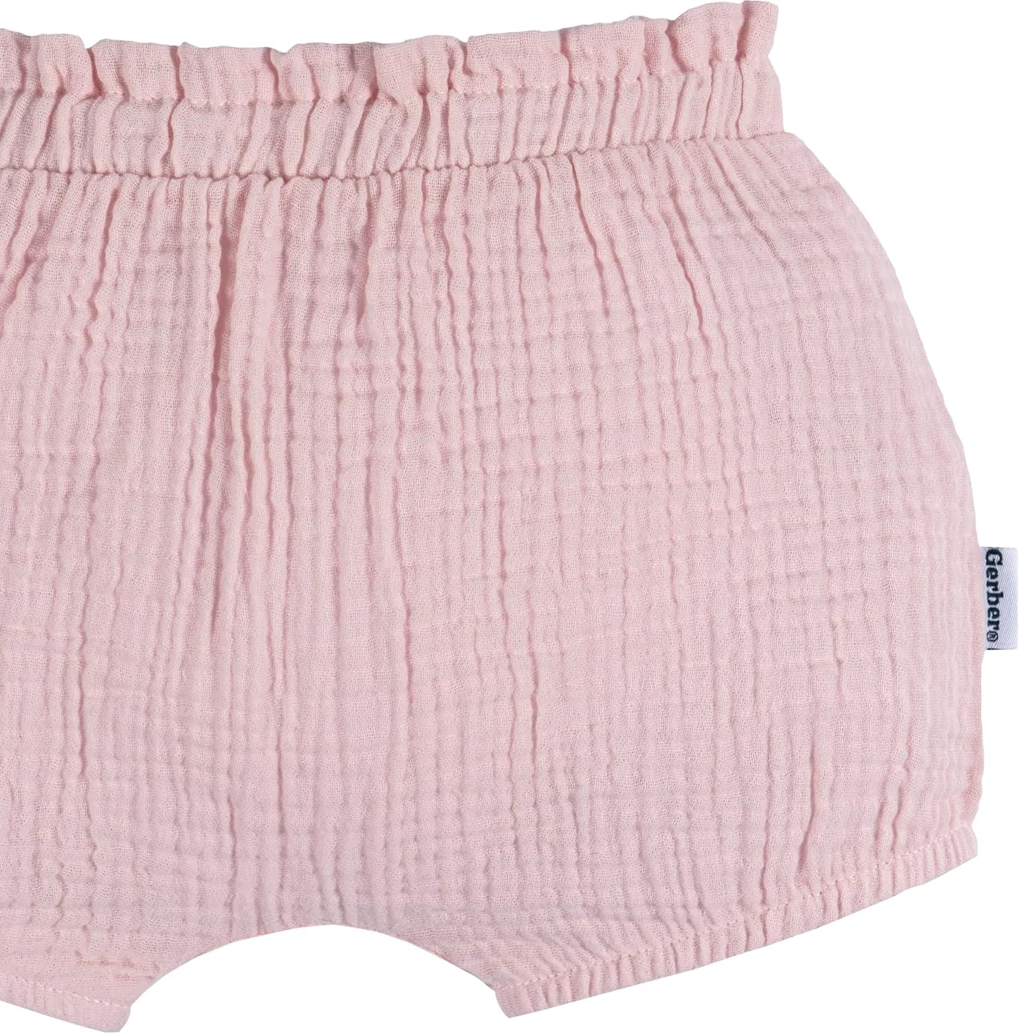 Gerber Baby Girls' 3-Pack Bubble Shorts
