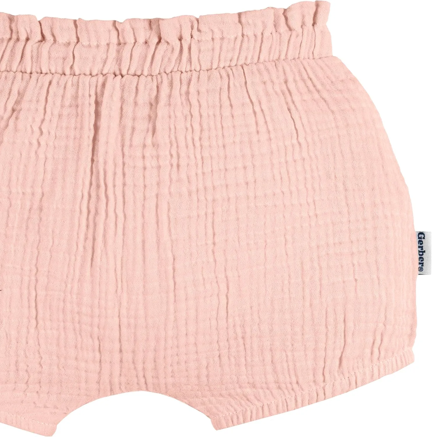 Gerber Baby Girls' 3-Pack Bubble Shorts