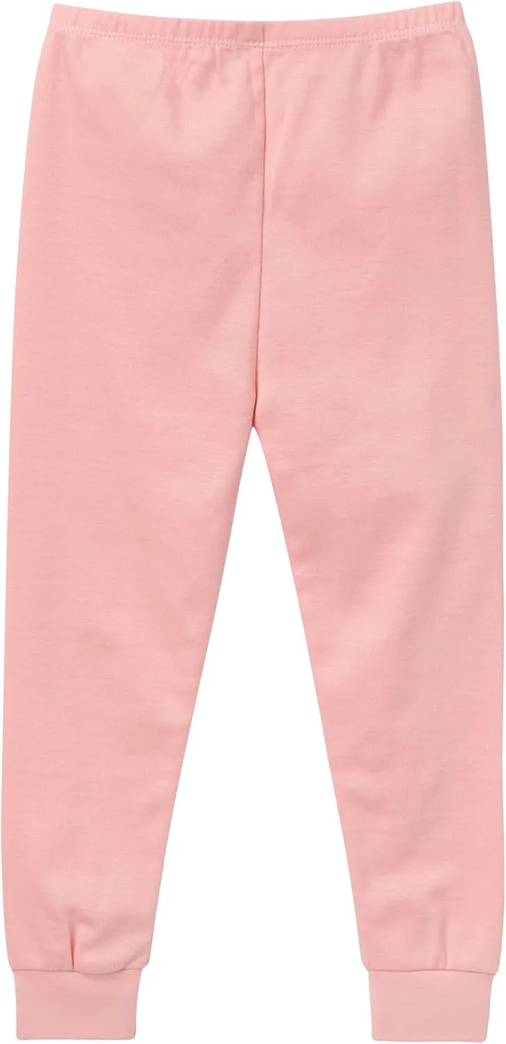 Gerber Baby Girls' Toddler Snug Fit 4-Piece Pajama Set